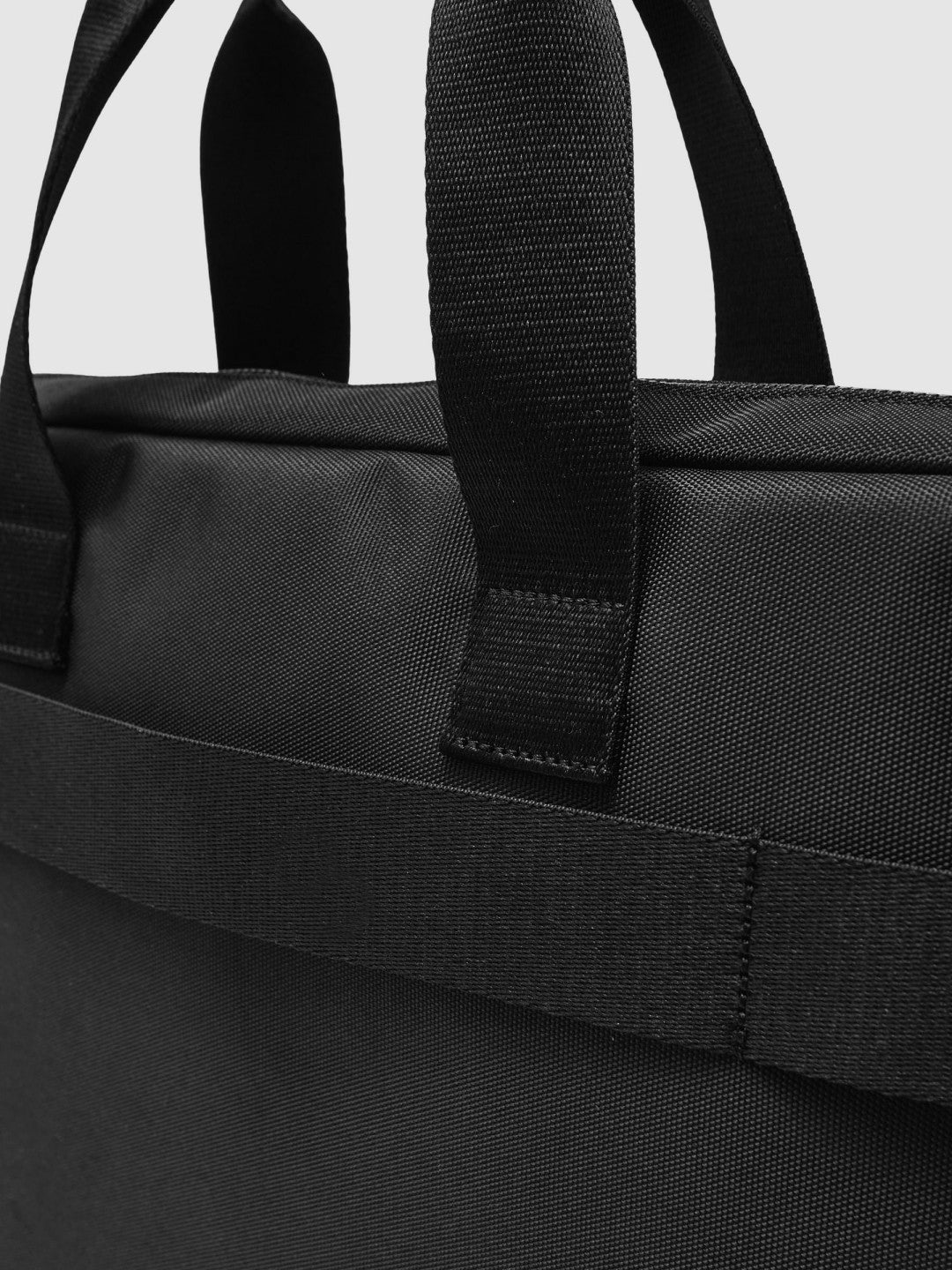 Woven Briefcase in Black | Reiss Men Popular