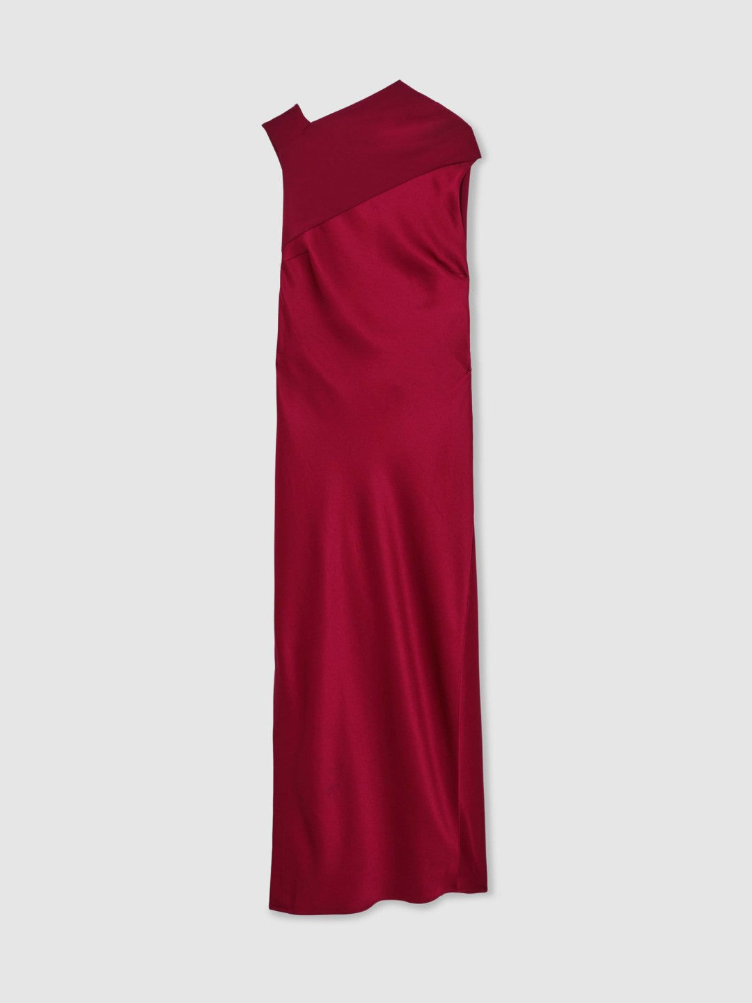 Petite Back Detail Midi Dress in Red | Reiss Women Best Seller
