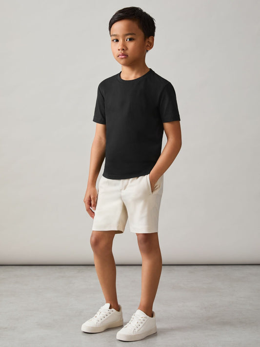 9-13 yrs Crew Neck T-Shirt in Black | Reiss Children & Baby Popular