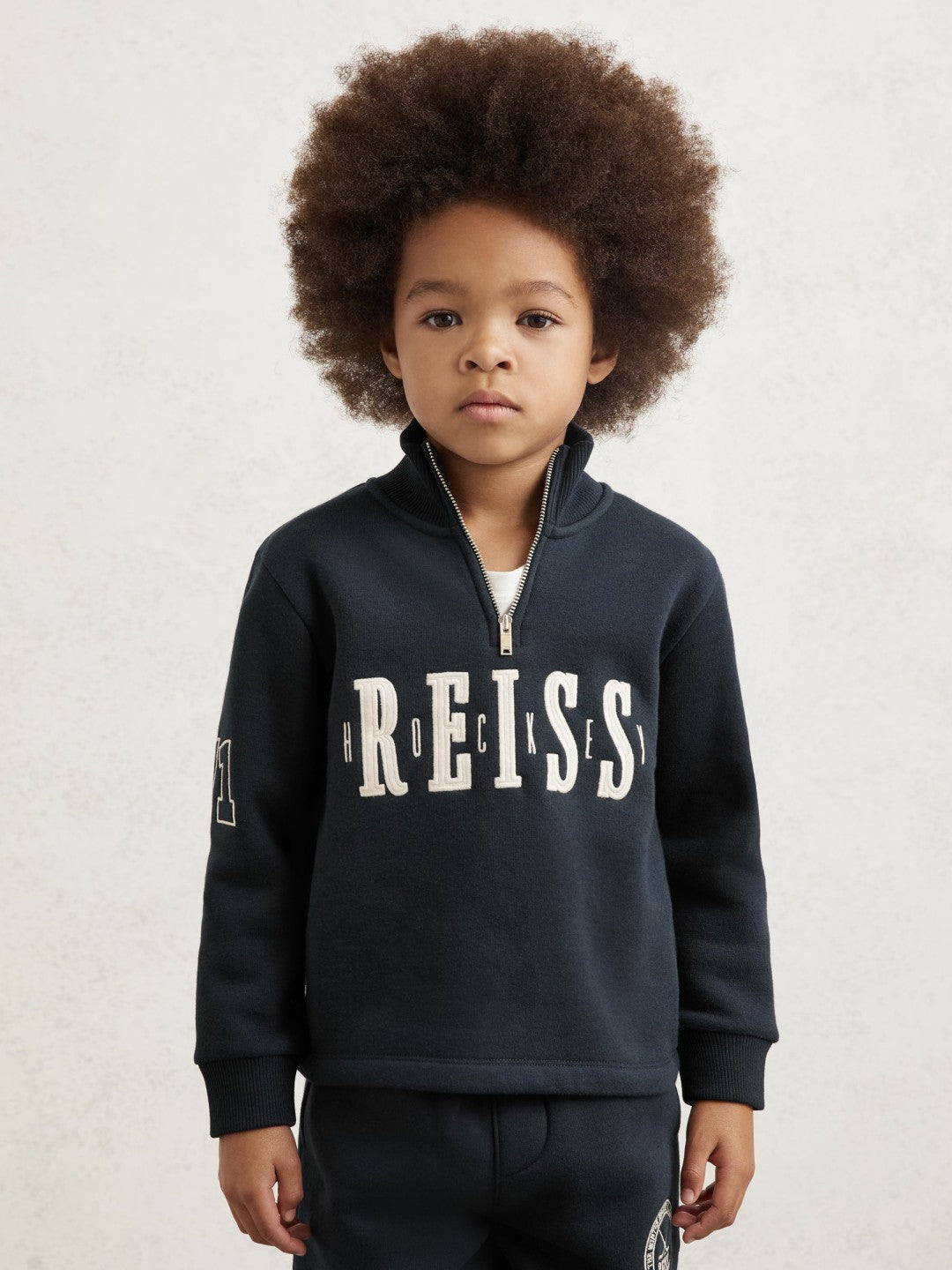 3-9 yrs Sweatshirt in Navy | Reiss Children & Baby Exclusive
