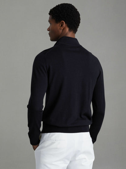 Pack of Two Merino Wool Jumpers in Navy | Reiss Men Recommended