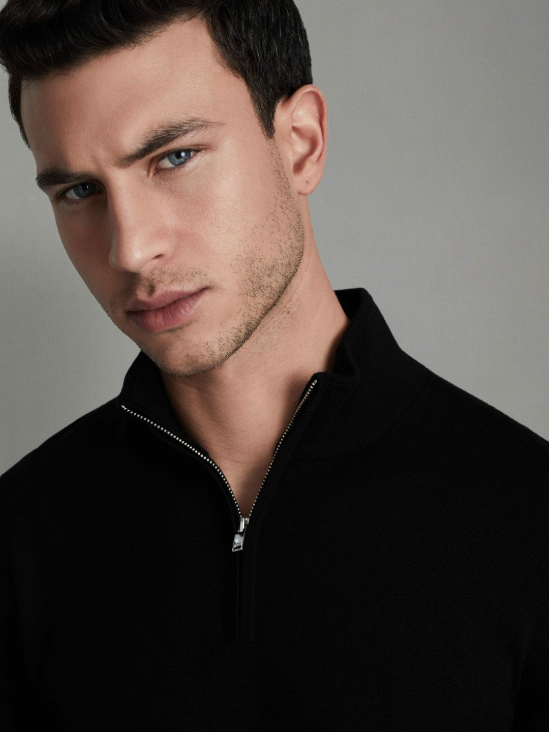 Pack of Two Merino Wool Jumpers in Black | Reiss Men Recommended