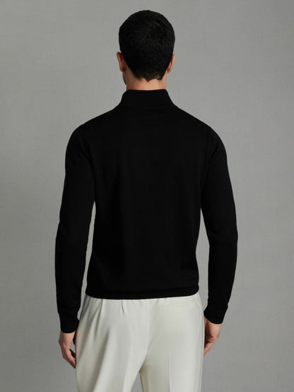Pack of Two Merino Wool Jumpers in Black | Reiss Men Recommended