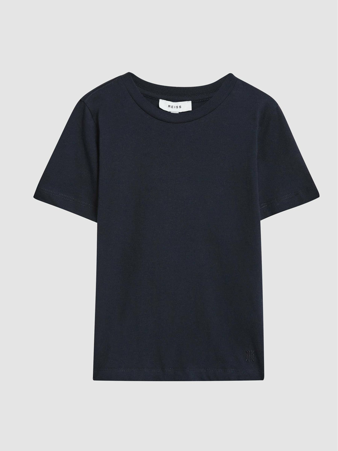 4-9 yrs Crew Neck T-Shirt in Navy | Reiss Children & Baby Exclusive