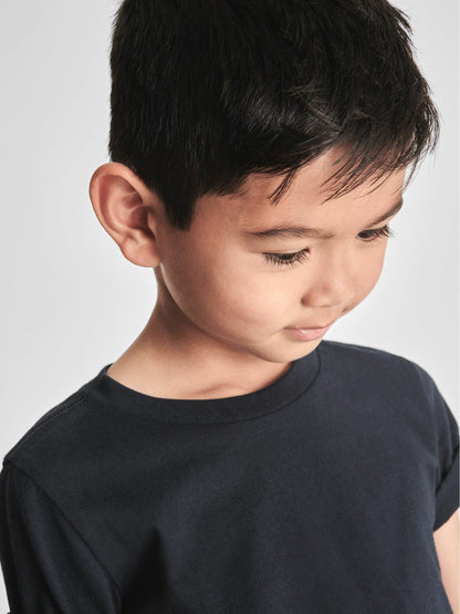 4-9 yrs Crew Neck T-Shirt in Navy | Reiss Children & Baby Exclusive