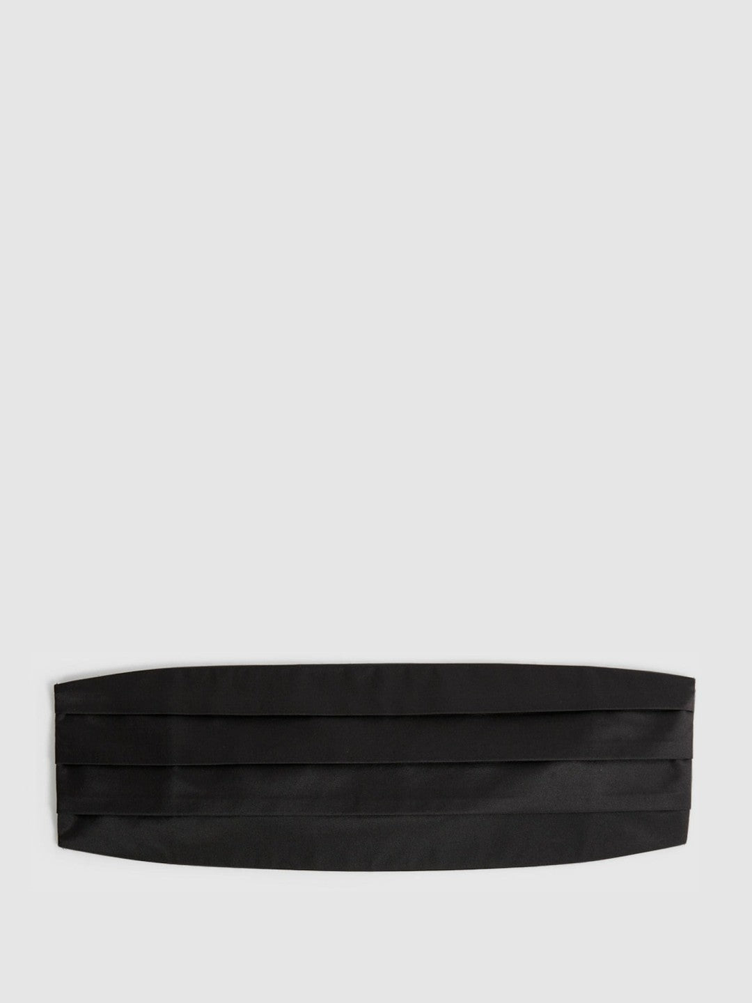 Silk Cummerbund in Black | Reiss Men New