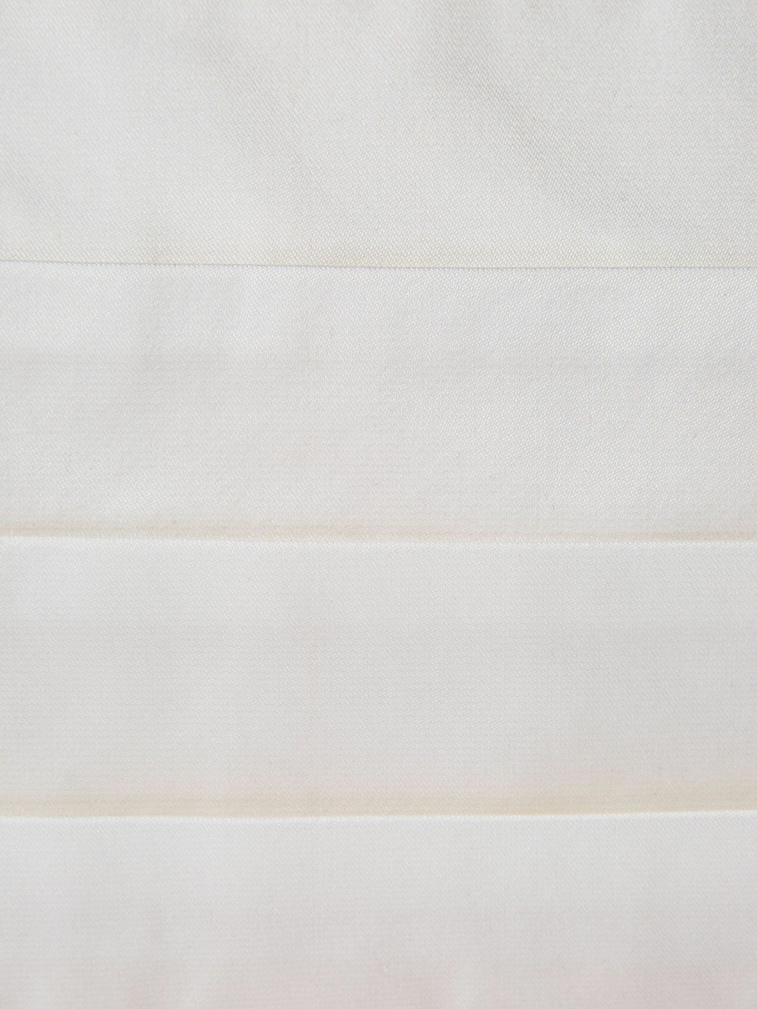 Silk Cummerbund in Ivory | Reiss Men Popular