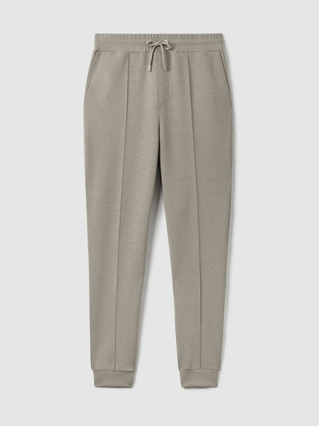 Drawstring Jersey Joggers in Taupe | Reiss Men Popular