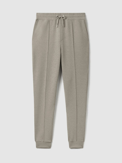 Drawstring Jersey Joggers in Taupe | Reiss Men Popular