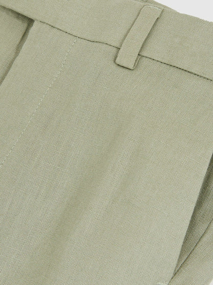 Linen Suit Shorts in Apple | Reiss Children & Baby Popular