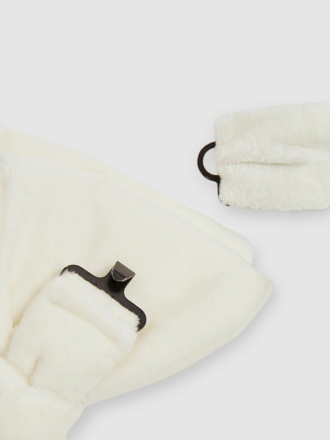 Velvet Bow Tie in Ivory | Reiss Men Featured