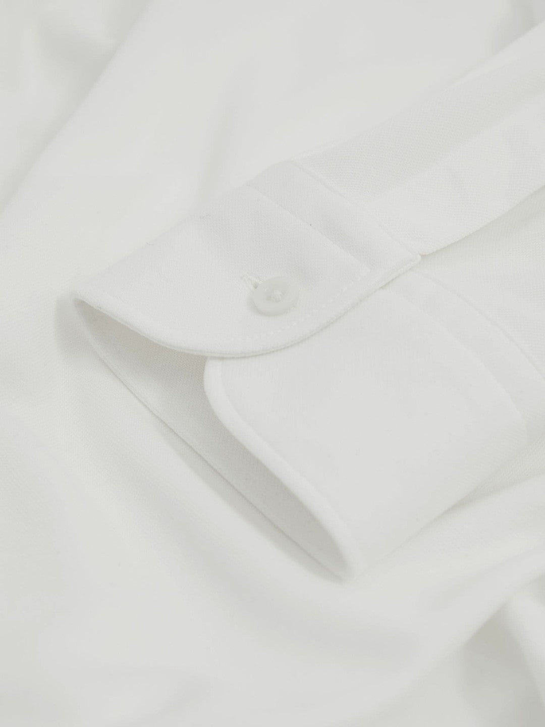 Modal Blend Cutaway Collar Shirt in White | Reiss Men Popular