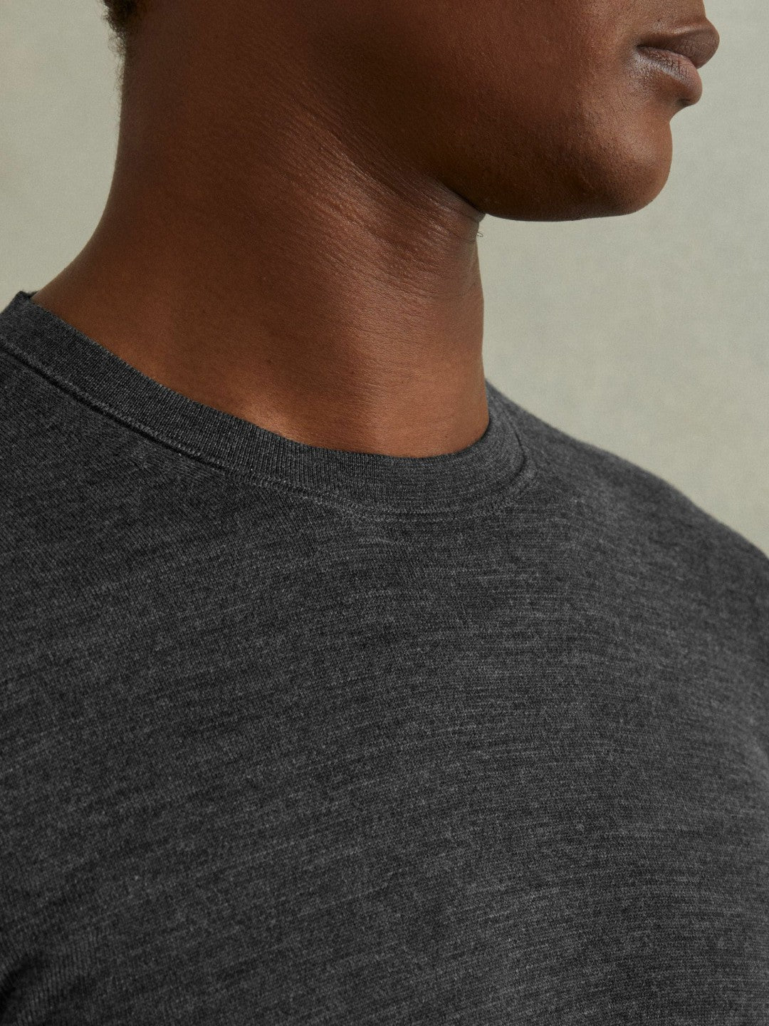 Pack of Two Merino Wool Jumpers in Derby Grey Marl | Reiss Men Featured