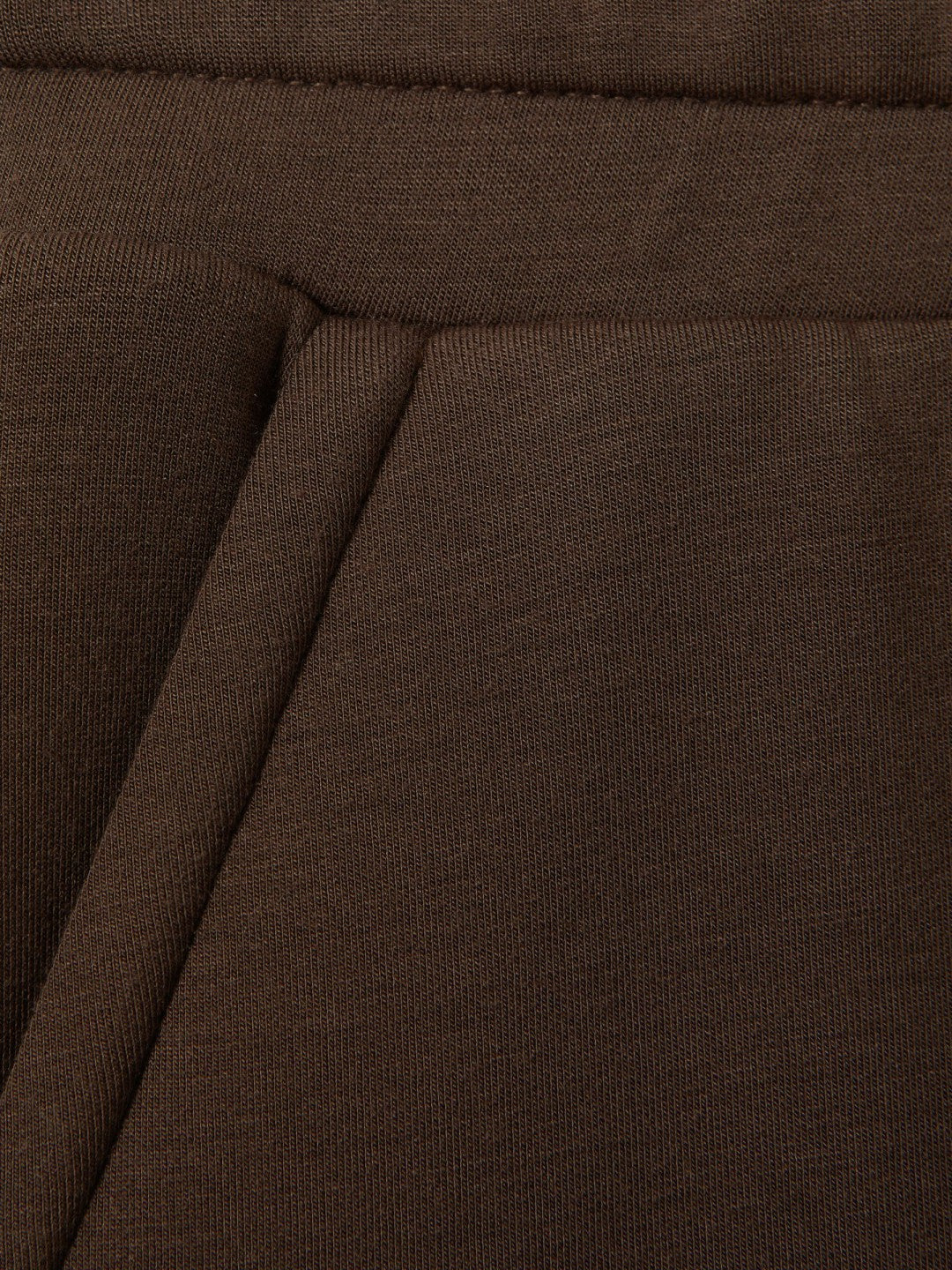 Interlock Wide-Leg Joggers in Chocolate | Reiss Women Trending