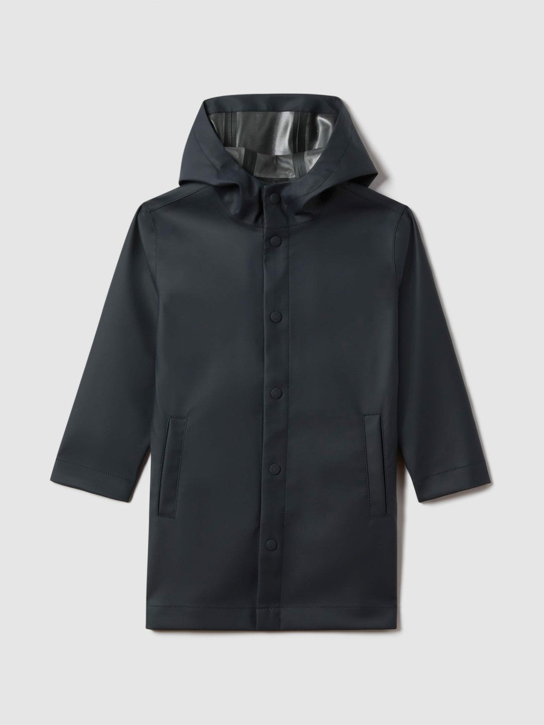9-13 yrs Water Repellent Hooded Coat in Navy | Reiss Children & Baby New