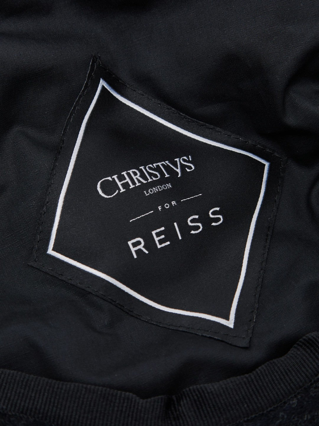 Wool Blend Baker Boy Cap in Navy | Reiss Men Popular