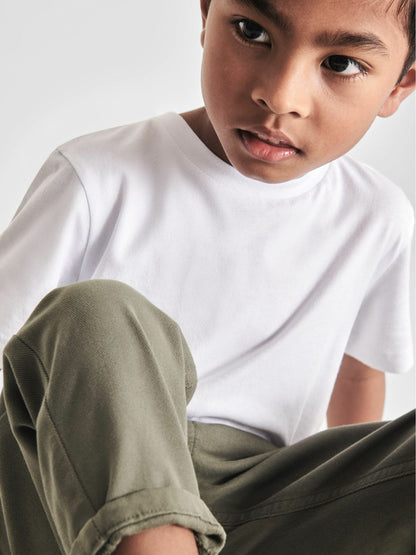 4-9 yrs Crew Neck T-Shirt in White | Reiss Children & Baby Trending
