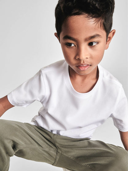 4-9 yrs Crew Neck T-Shirt in White | Reiss Children & Baby Trending