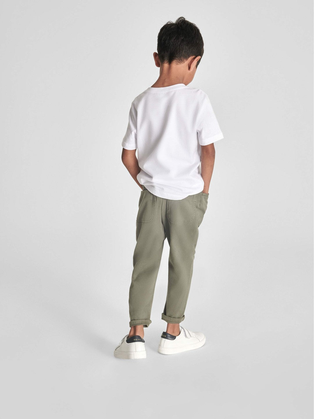 4-9 yrs Crew Neck T-Shirt in White | Reiss Children & Baby Trending