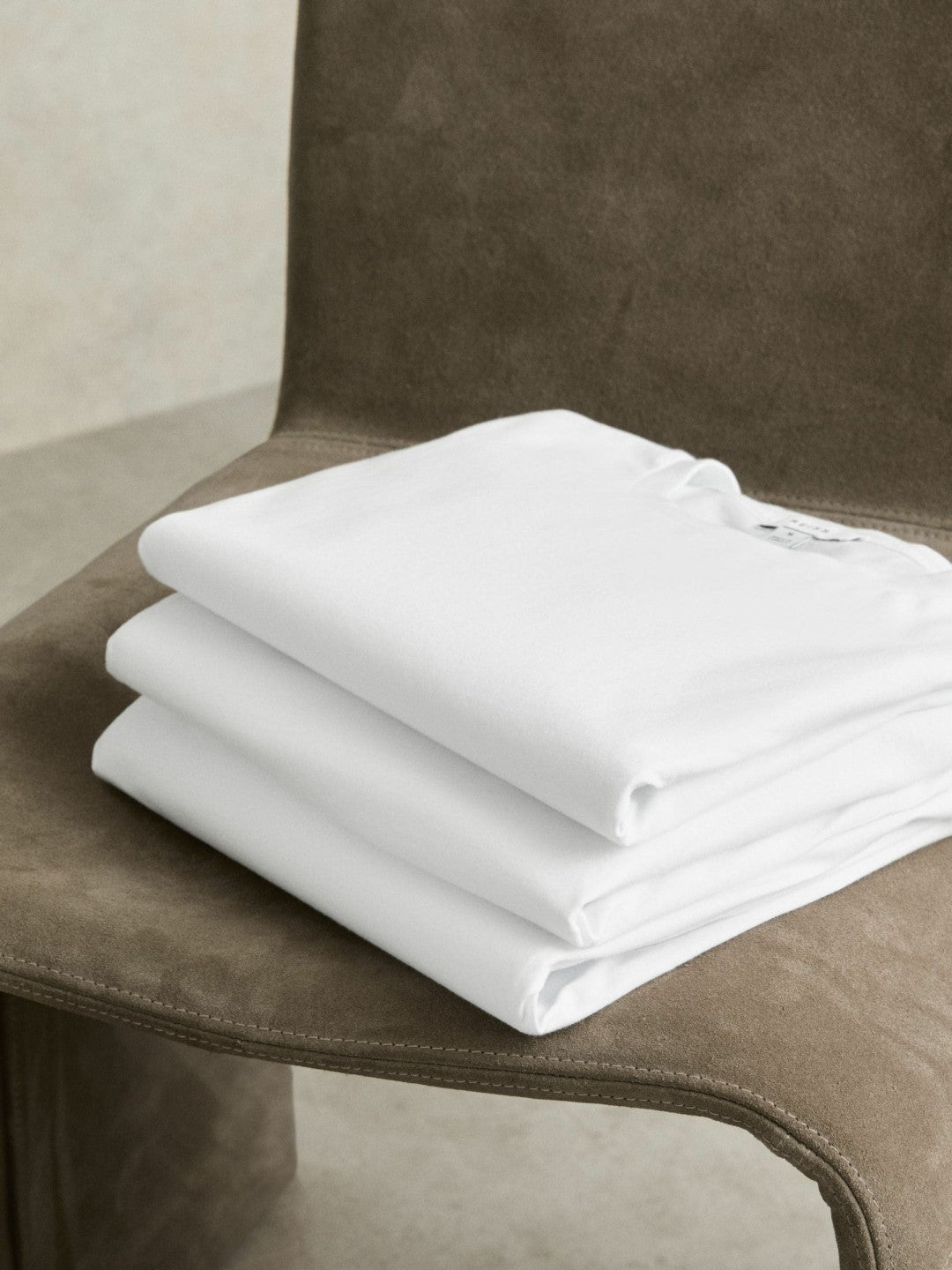 Cotton-Jersey Crew-Neck T-shirts 3 Pack in White | Reiss Men Trending