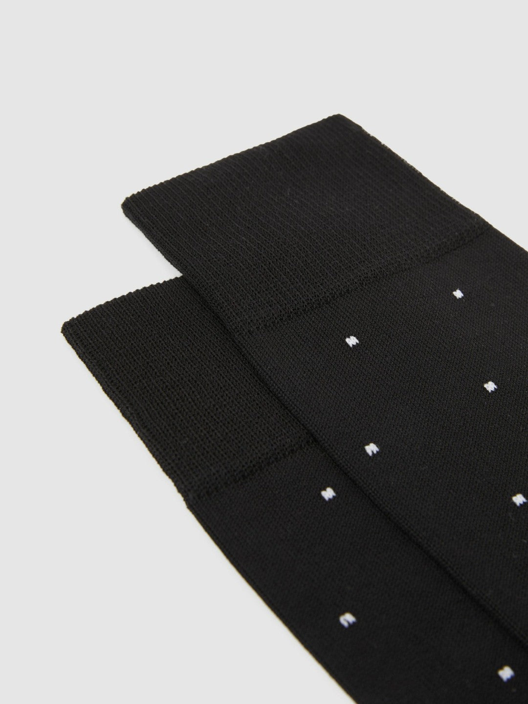 Polka Dot Socks in Black | Reiss Men Trending