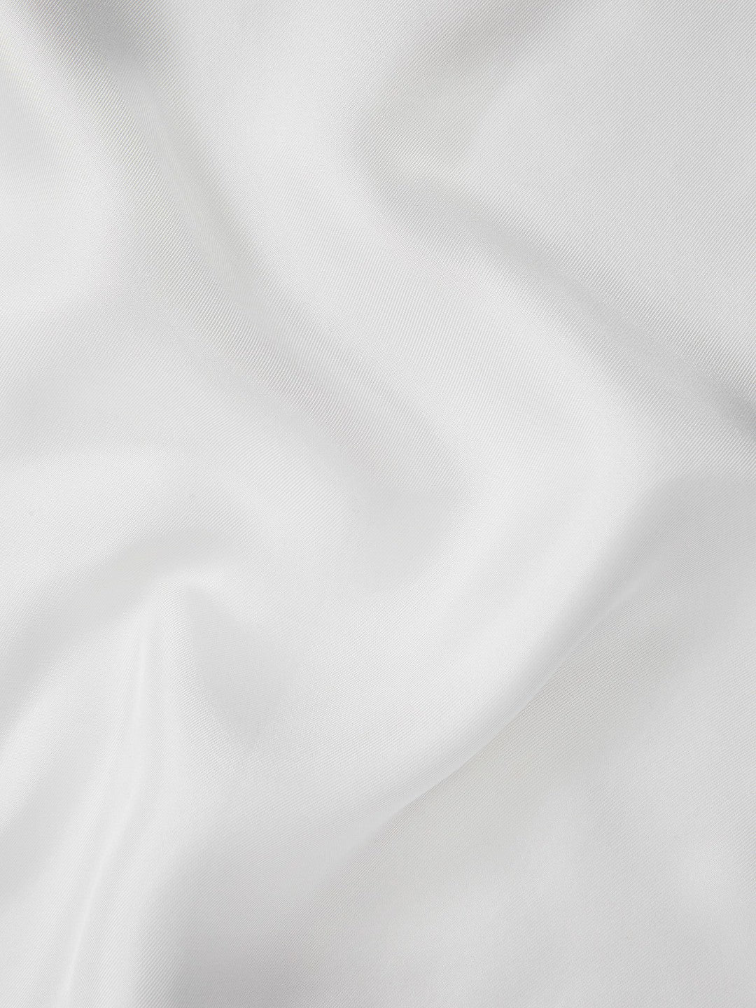 Plain Silk Pocket Square in White | Reiss Men Premium