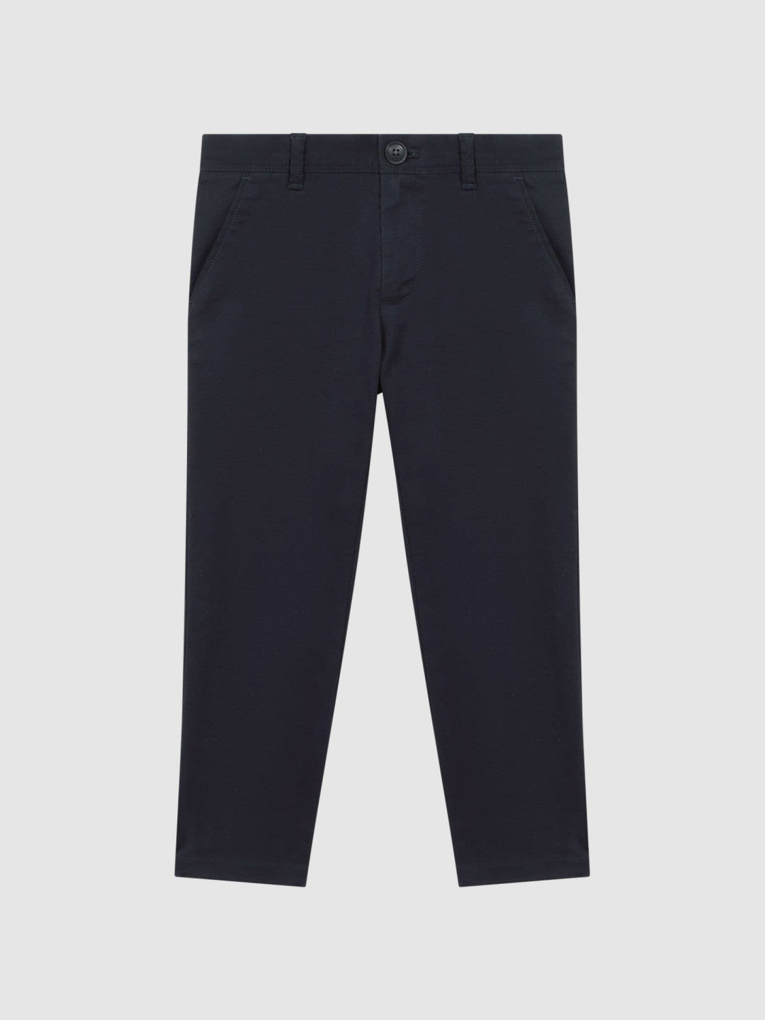 9-14 yrs Slim Fit Casual Chinos in Navy | Reiss Children & Baby Premium