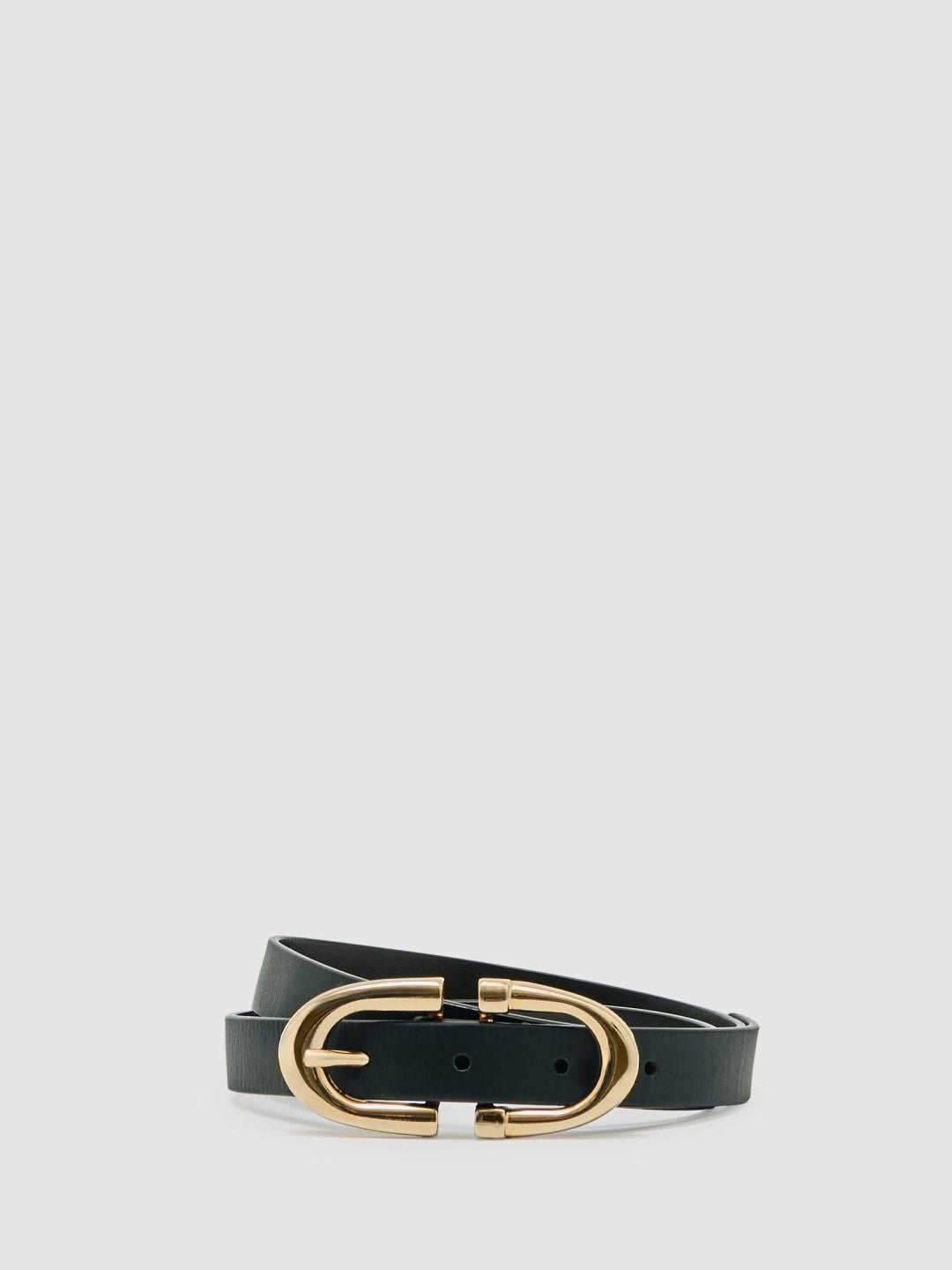 Horseshoe Belt in Black | Reiss Women Recommended