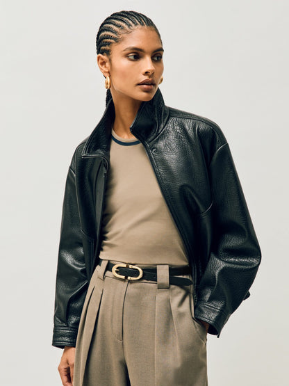 Horseshoe Belt in Black | Reiss Women Recommended