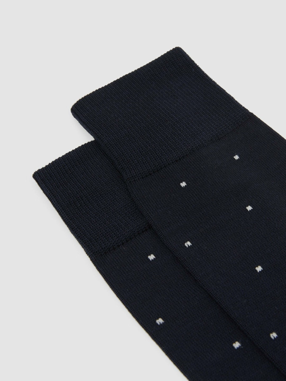 Polka Dot Socks in Navy | Reiss Men New