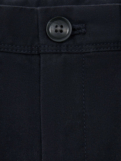 3-9 yrs Slim Fit Casual Chinos in Navy | Reiss Children & Baby Signature