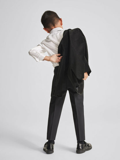 4-9 yrs Single Breasted Velvet Blazer in Black | Reiss Children & Baby Popular