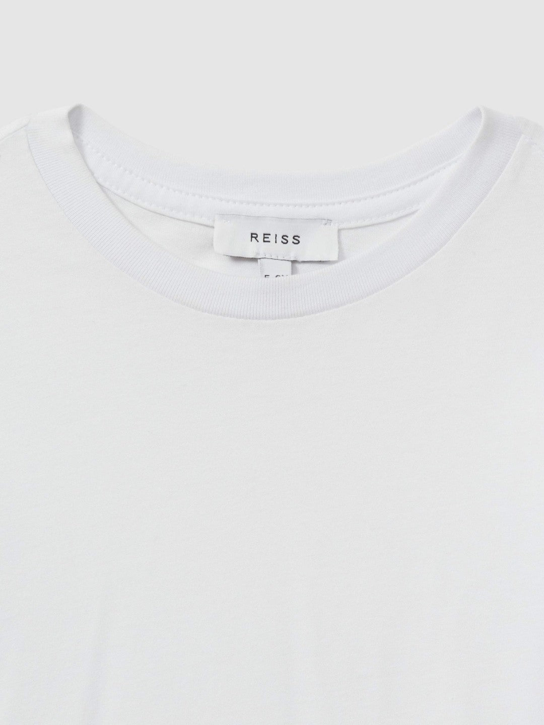9-13 yrs Crew Neck T-Shirt in White | Reiss Children & Baby Featured