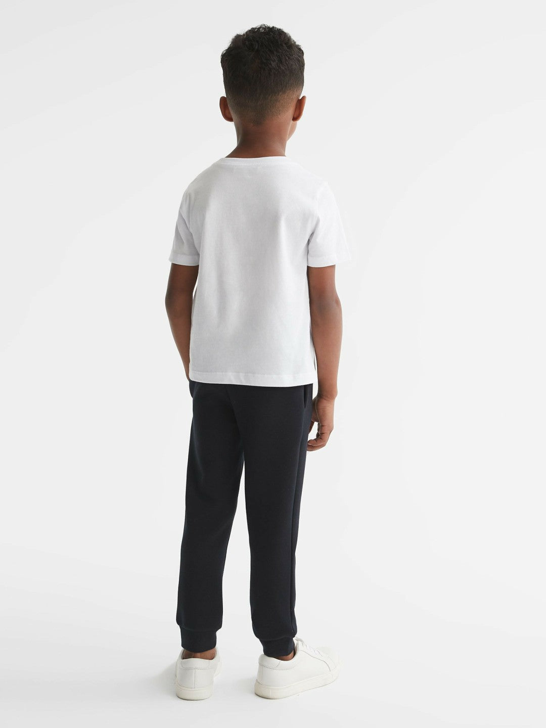 9-13 yrs Crew Neck T-Shirt in White | Reiss Children & Baby Featured