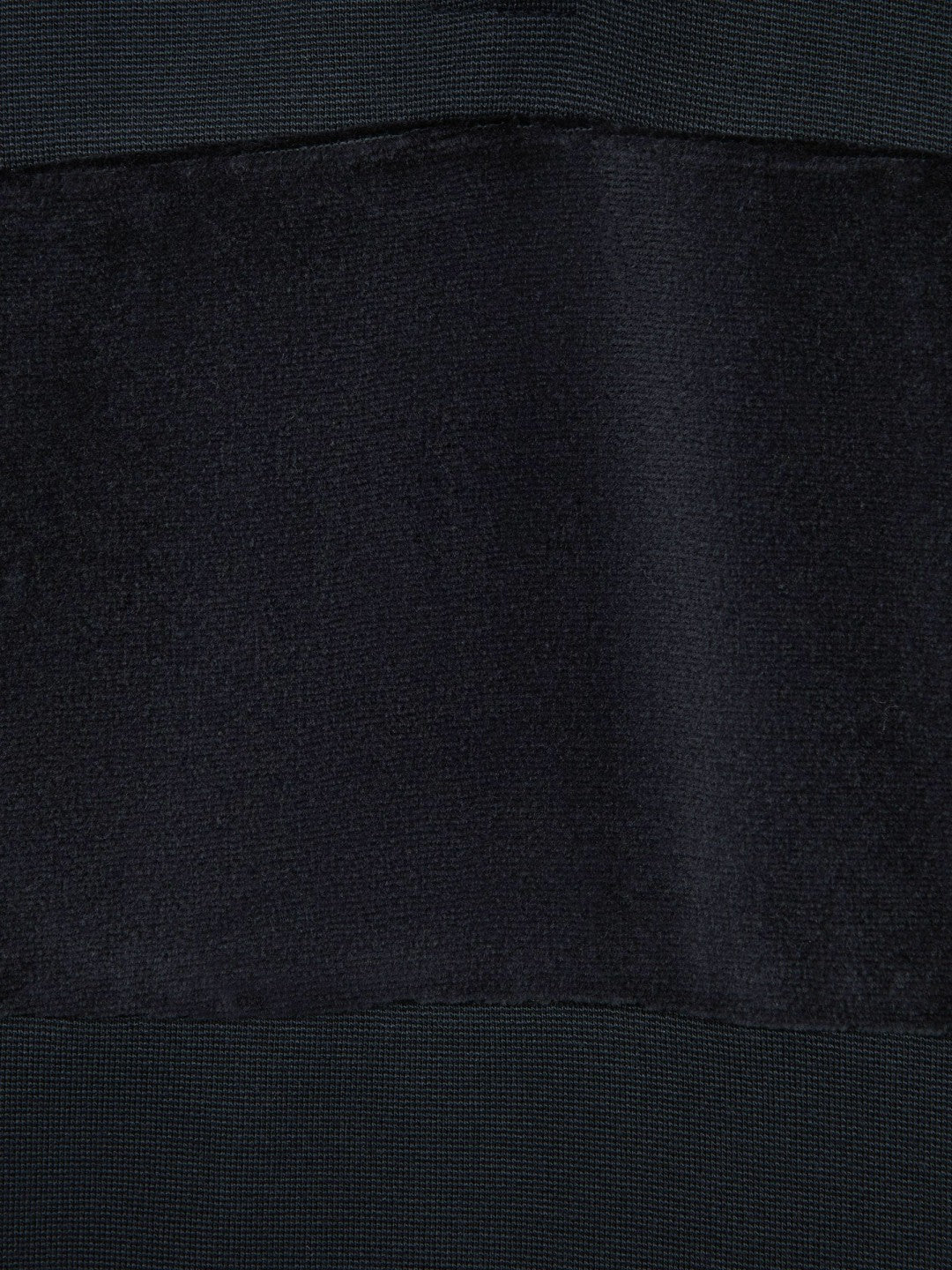 3-9 yrs Slim Fit Half-Zip Funnel Neck Velour Sweatshirt in Navy | Reiss Children & Baby Exclusive