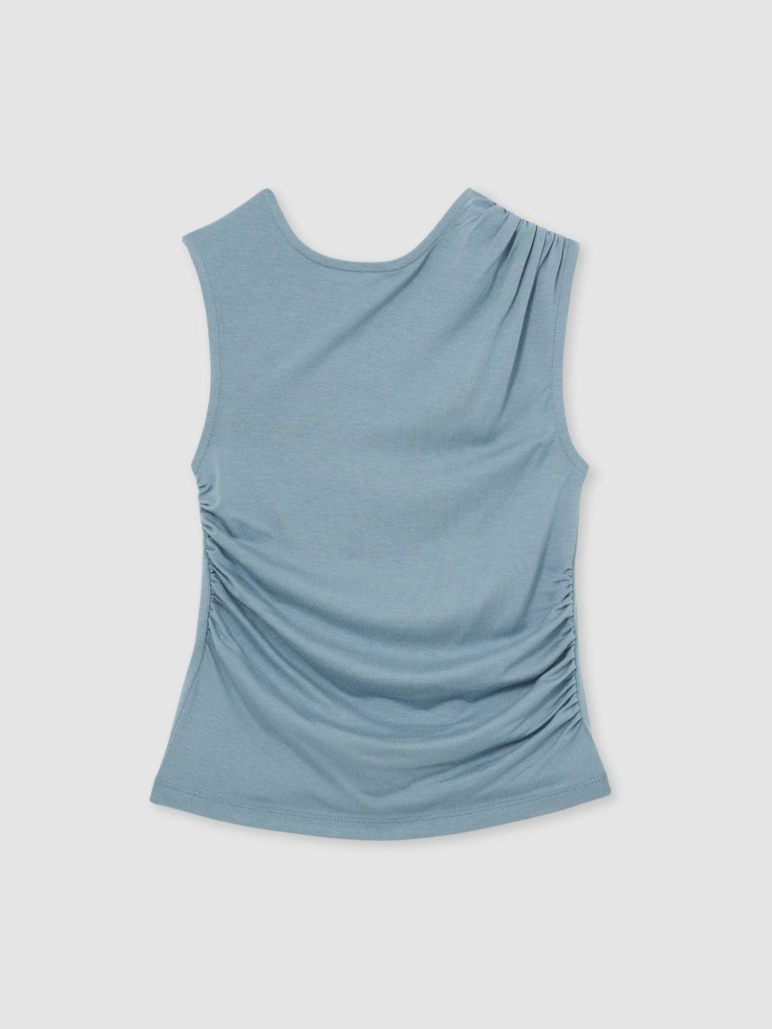 9-13 yrs Ruched Vest Top in Blue | Reiss Children & Baby Signature