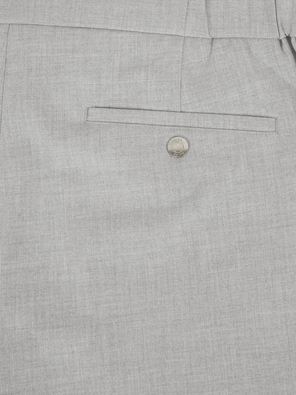 Slim-Fit Internal-Drawstring Trousers in Grey | Reiss Men Trending