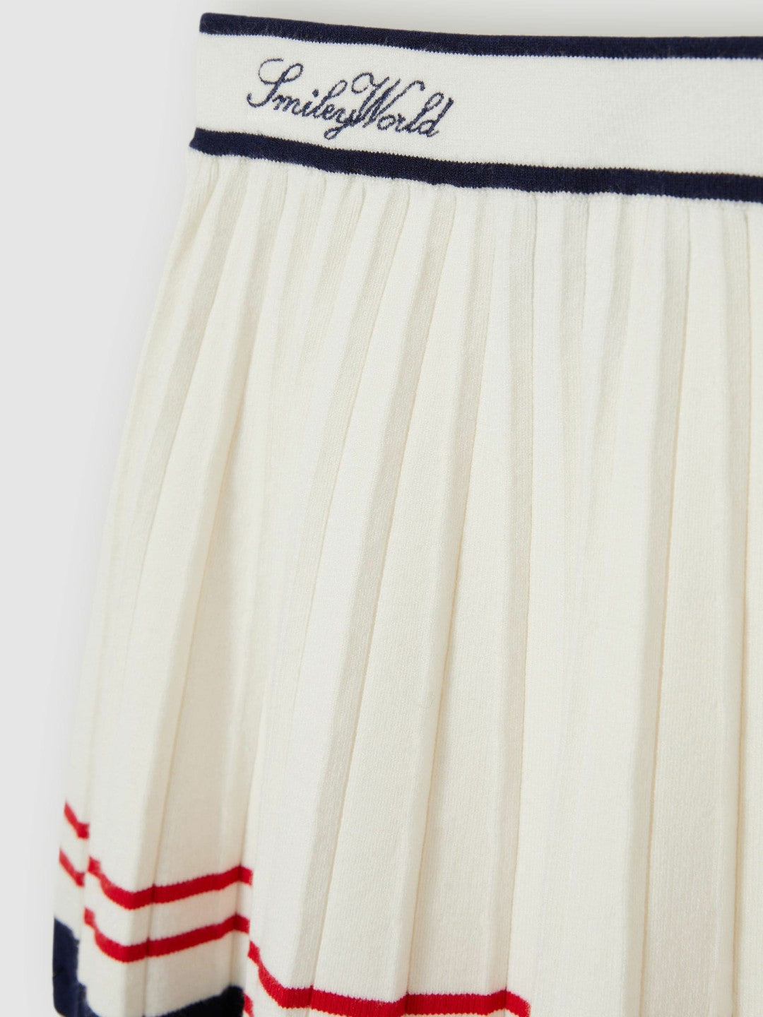 4-9 yrs SmileyWorld Tennis Skirt in Off White | Reiss Children & Baby Signature