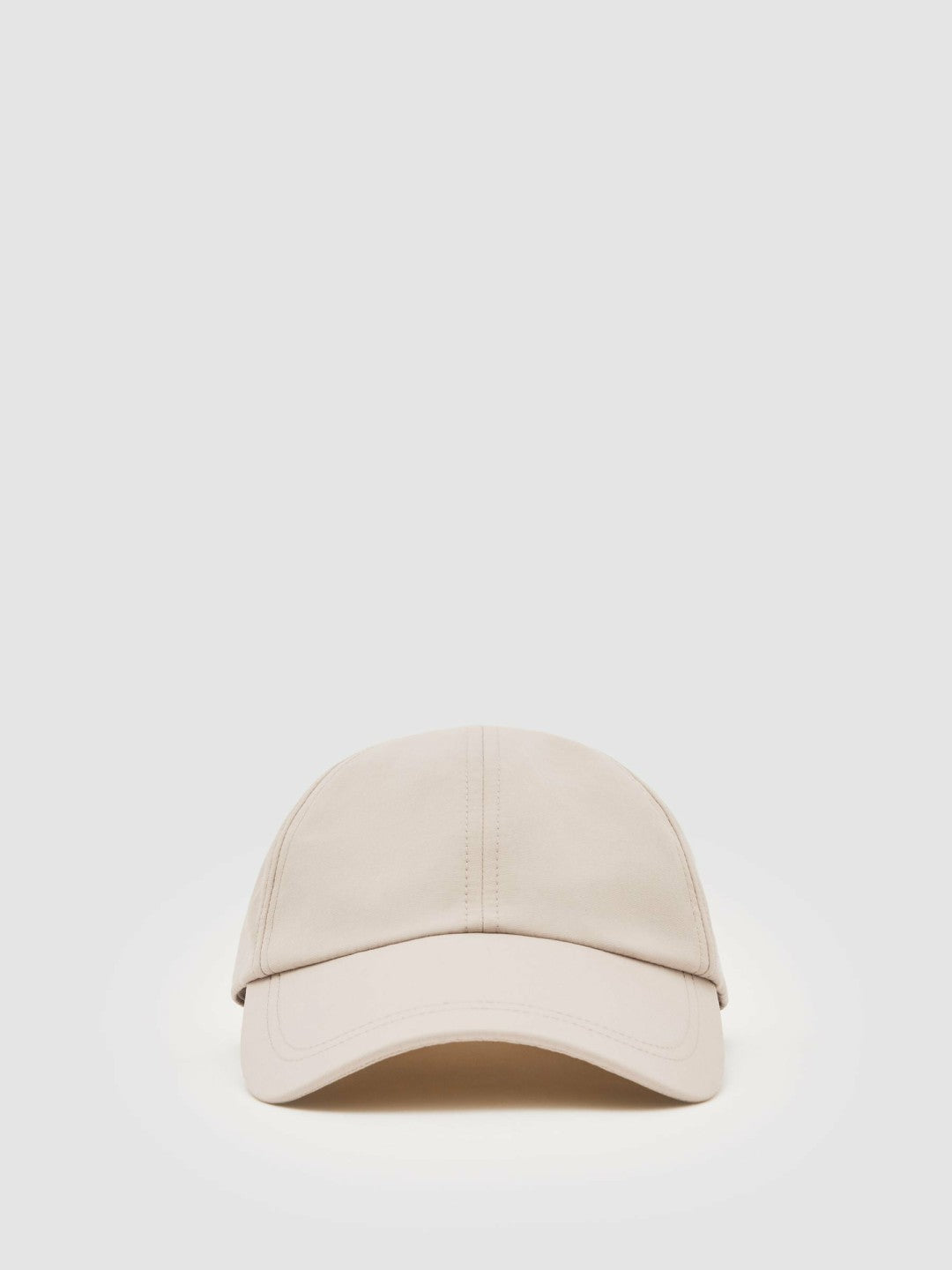 Embroidered-Logo Tech Baseball Cap in Stone | Reiss Men Featured