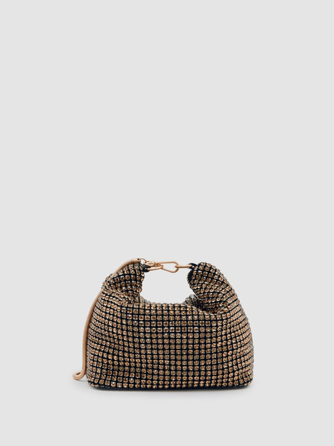 Crystal Bracelet Pouch Bag in Gold | Reiss Women Exclusive
