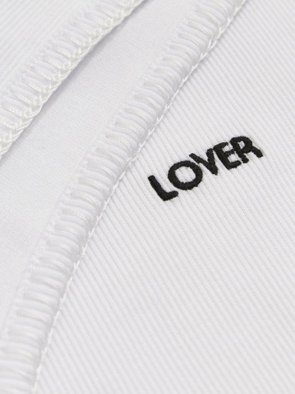 | Tom Daley Cotton Lover Vest with Stretch in White | Reiss Men New