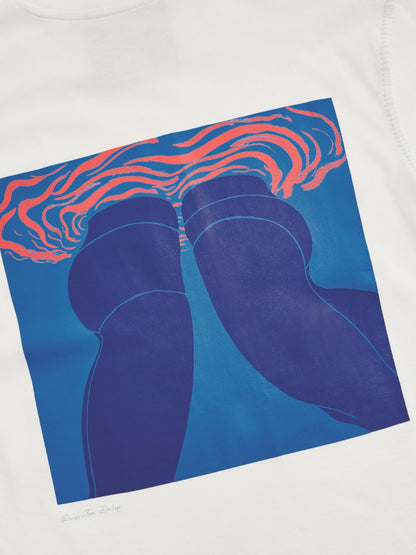 | Tom Daley Graphic-Print T-Shirt in White | Reiss Men Recommended