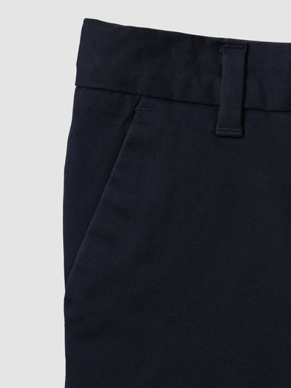 9-13 yrs Cotton Chino Shorts with Stretch in Navy | Reiss Children & Baby Trending
