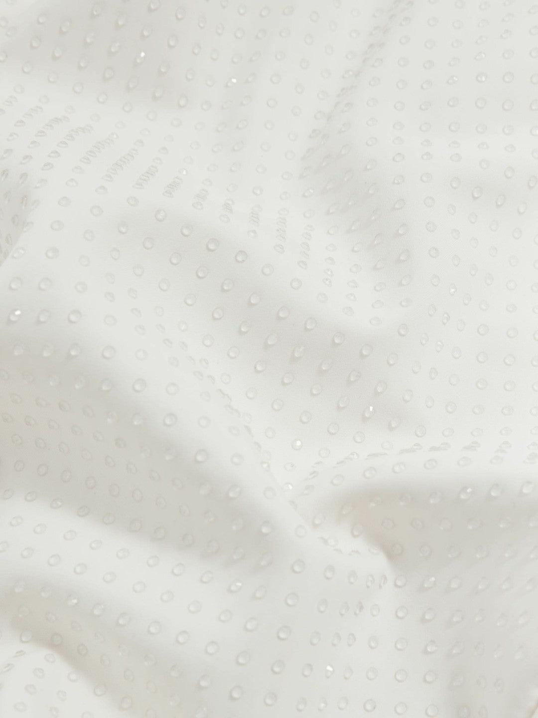 Good American Scuba Crystal Midi Dress in White | Reiss Women Signature