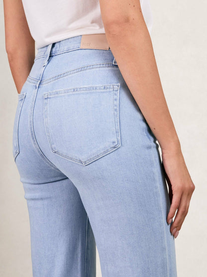 Paige Shorts in Light Blue | Reiss Women Recommended
