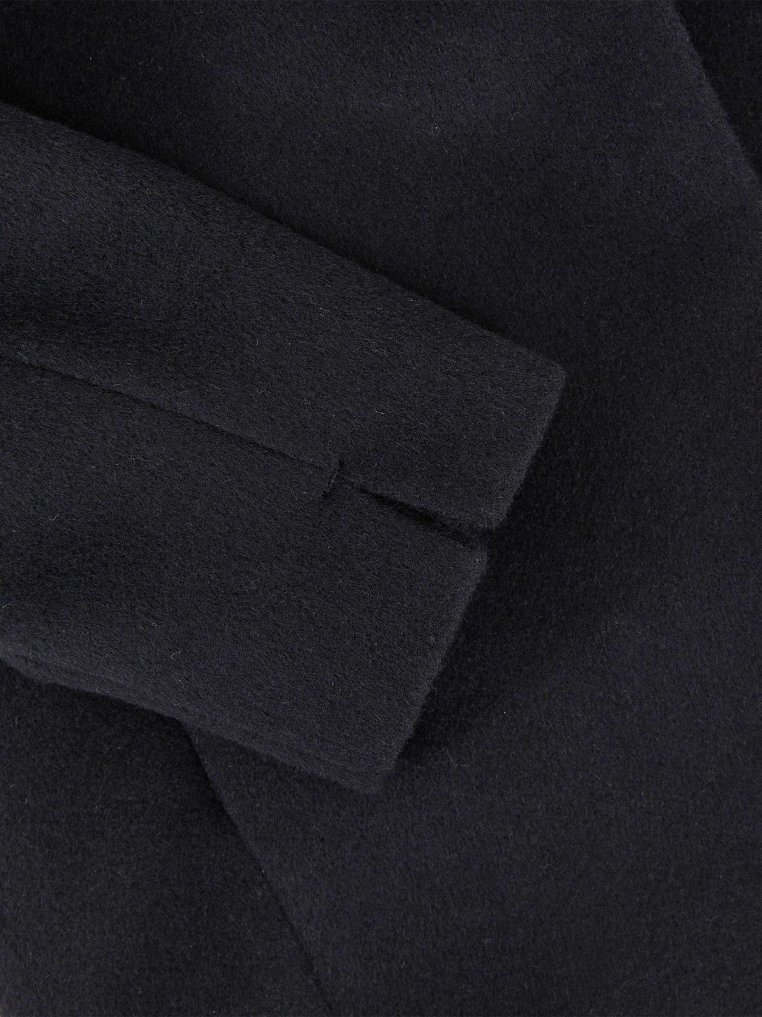 Wool-Blend Funnel-Neck Coat in Navy | Reiss Children & Baby Exclusive