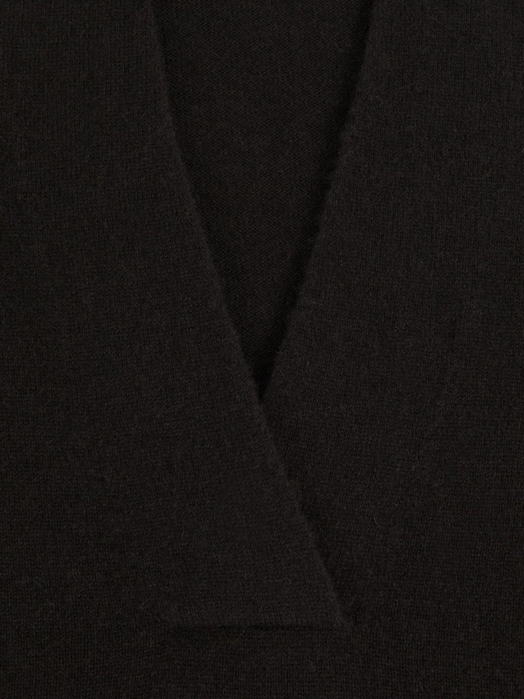 Cashmere V-Neck Jumper in Chocolate Brown | Reiss Women Featured