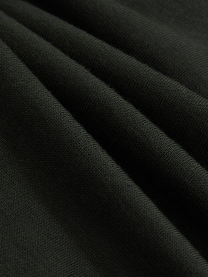 Merino Wool Half-Zip Jumper in Dark Military Green | Reiss Men Featured