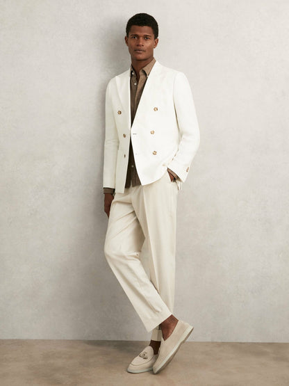 Suede Tassel Loafers in Light Stone | Reiss Men Signature