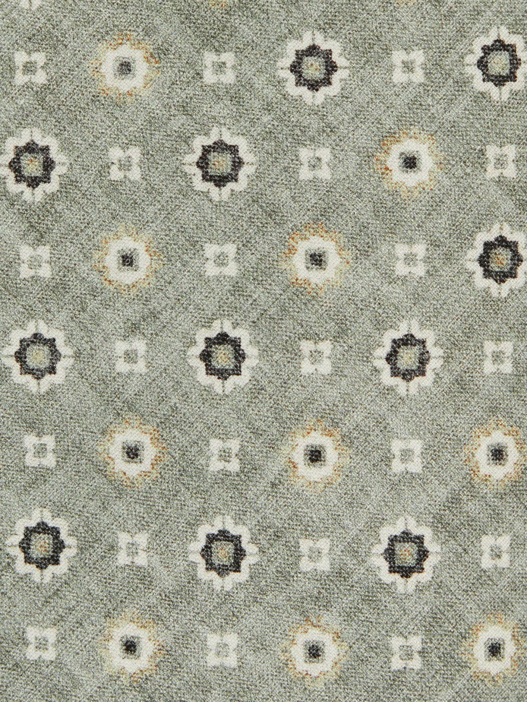 Silk Floral-Medallion Tie in Soft Sage | Reiss Men Recommended